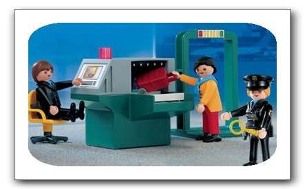 Playmobil Airport screening set