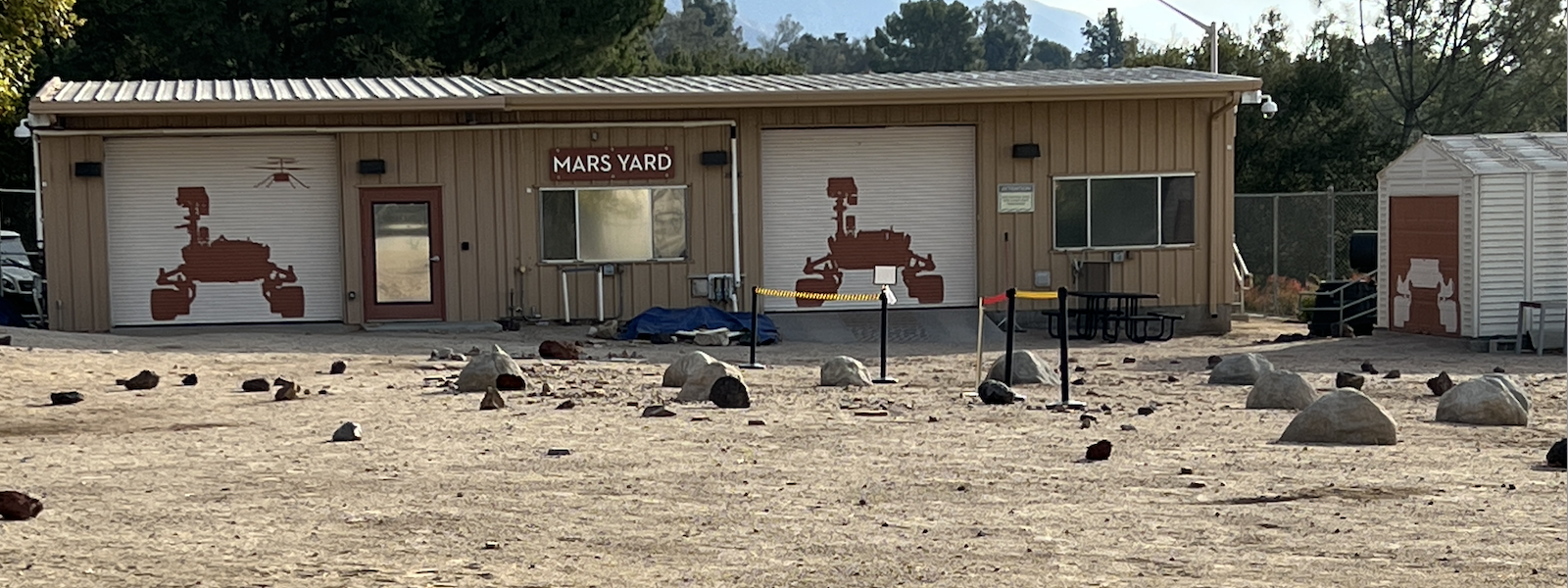 The Mars Yard at JPL