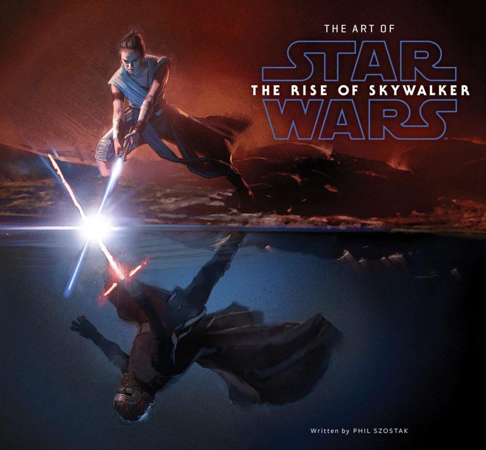 The art of Rise of the Skywalker, written by Phil Szostak