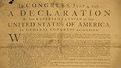 The Declaration of Independence of the United States of America