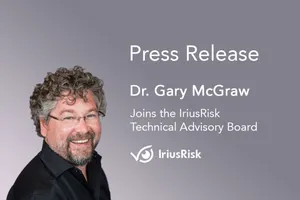 Dr. Gary McGraw joins the IriusRisk Technical Advisory Board