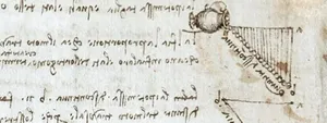 An image from Davinci showing water pouring from a jar