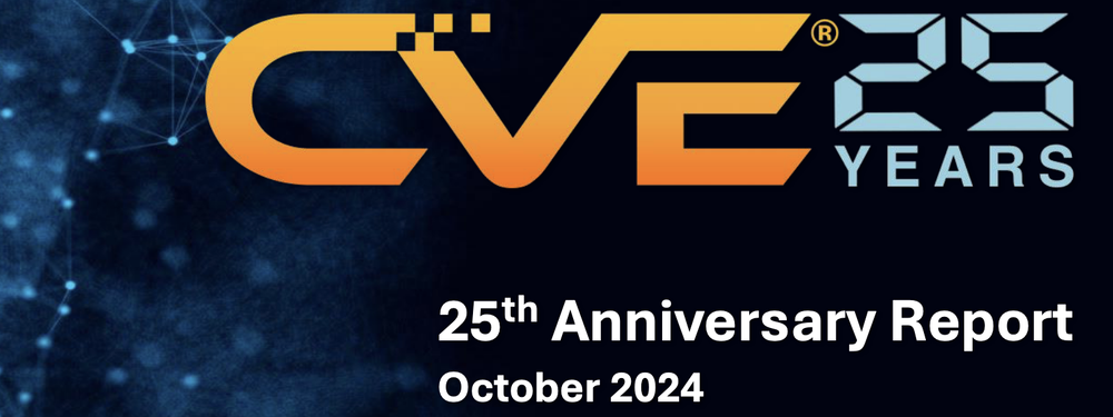 The CVE at 25 logo