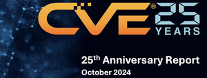 The CVE at 25 logo