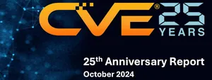 The CVE at 25 logo