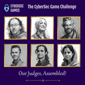 Announcement gif for CyberSec Game Challenge 2025
