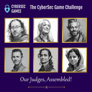 Announcement gif for CyberSec Game Challenge 2025