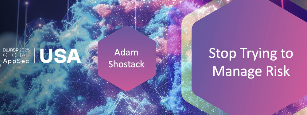 The keynote slide with the talk title