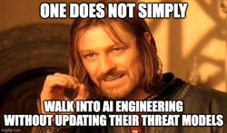 Boromir warning us about simply walking into AI engineering, which may be scarier than Mordor
