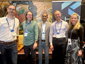 Members of the TMC RSAC Meetup panel with Angelika