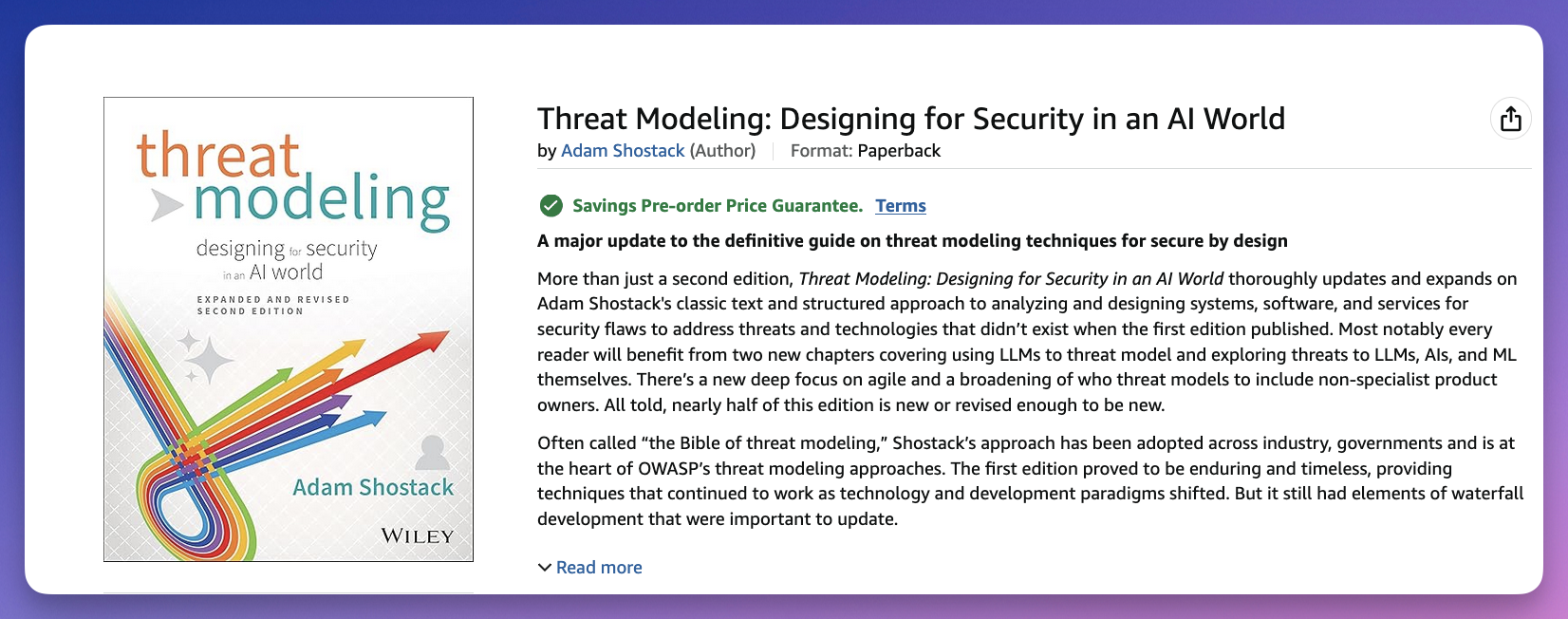 An amazon blurb mentions a 2nd edition