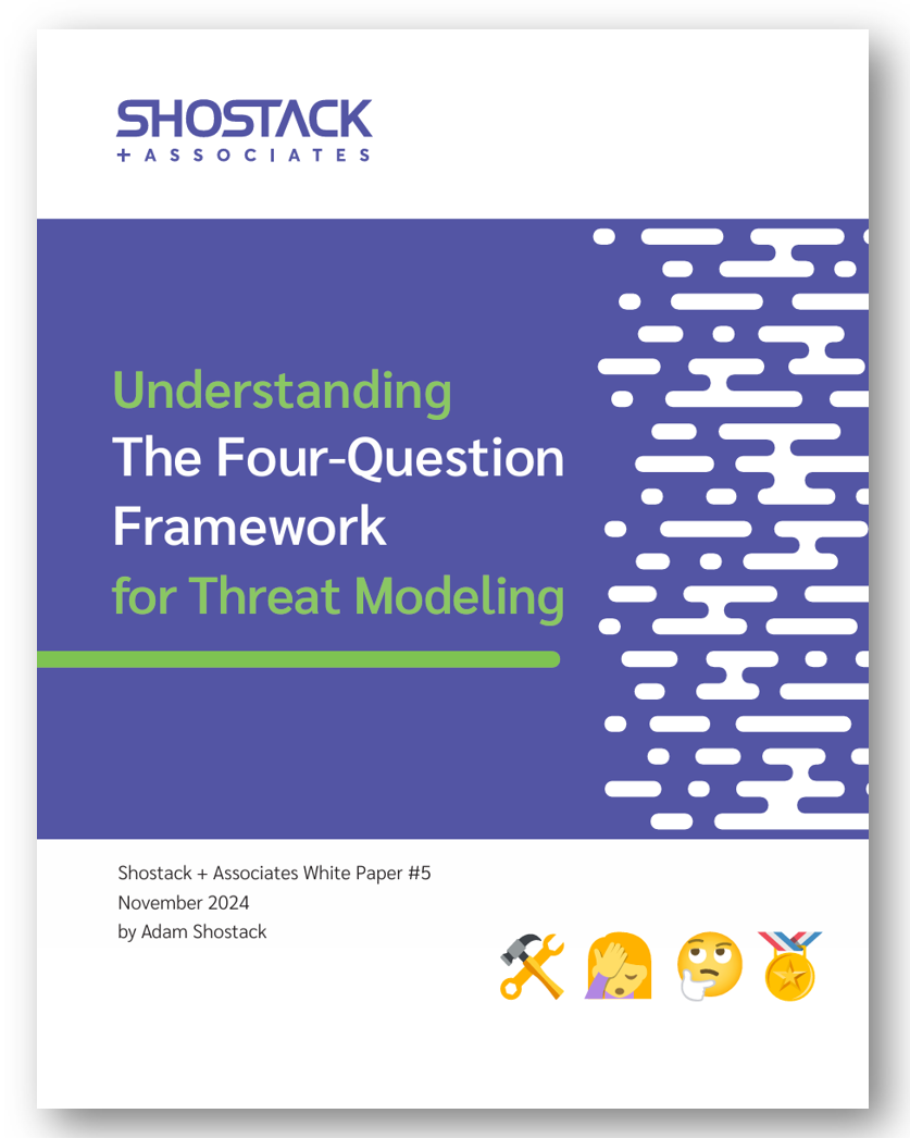 Cover page of whitepaper titled ‘The Four Question Framework’